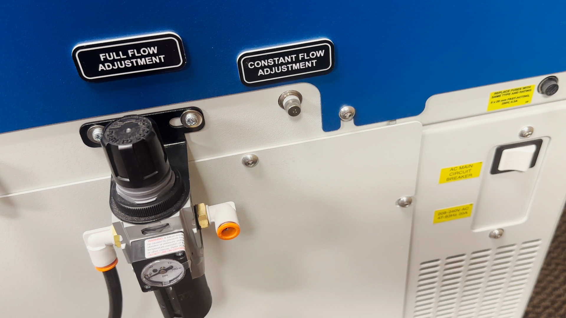 Air compressor controls