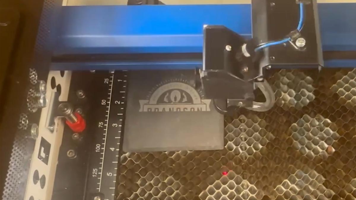 Engrave the Logo engrave your logo to the sample material