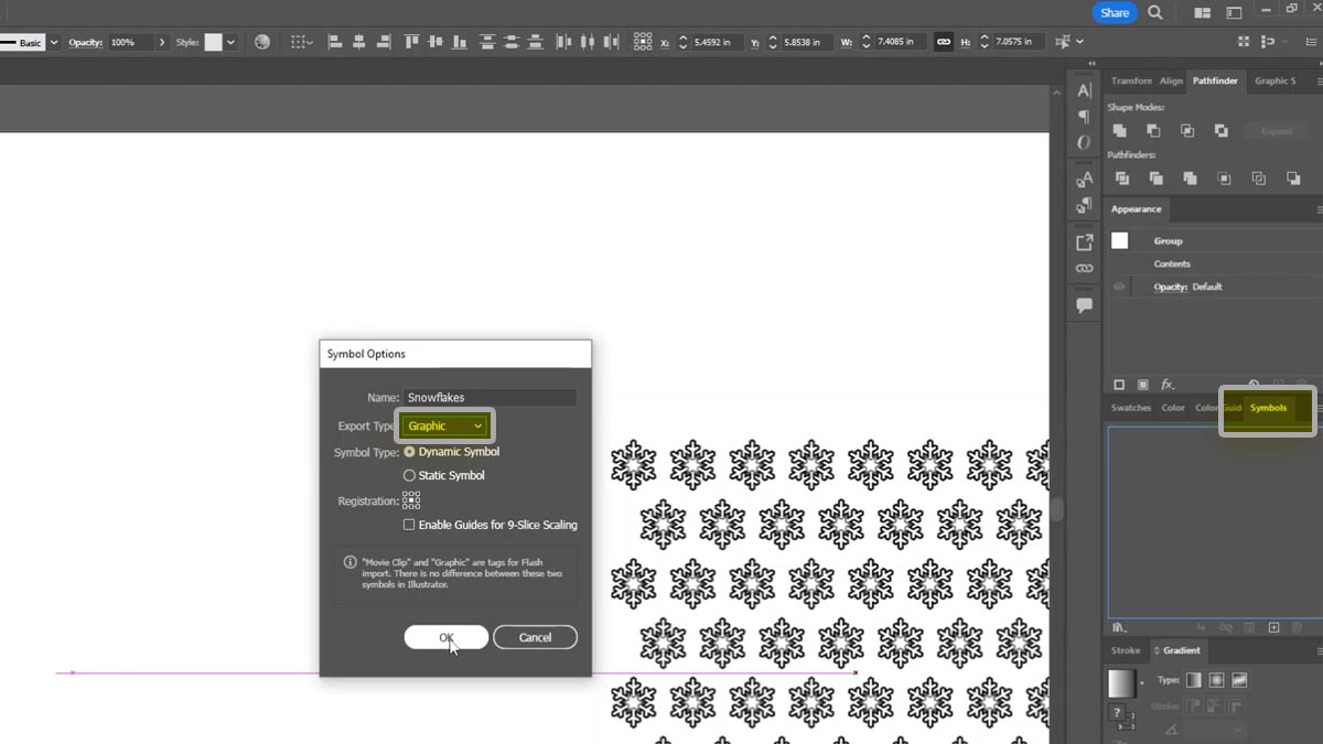 Drag to symbols tab drag design into the symbols tab and create new symbol