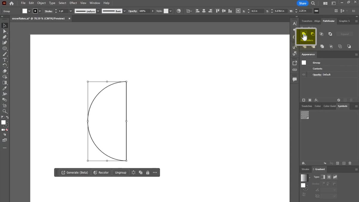 Unite Shape unite shape