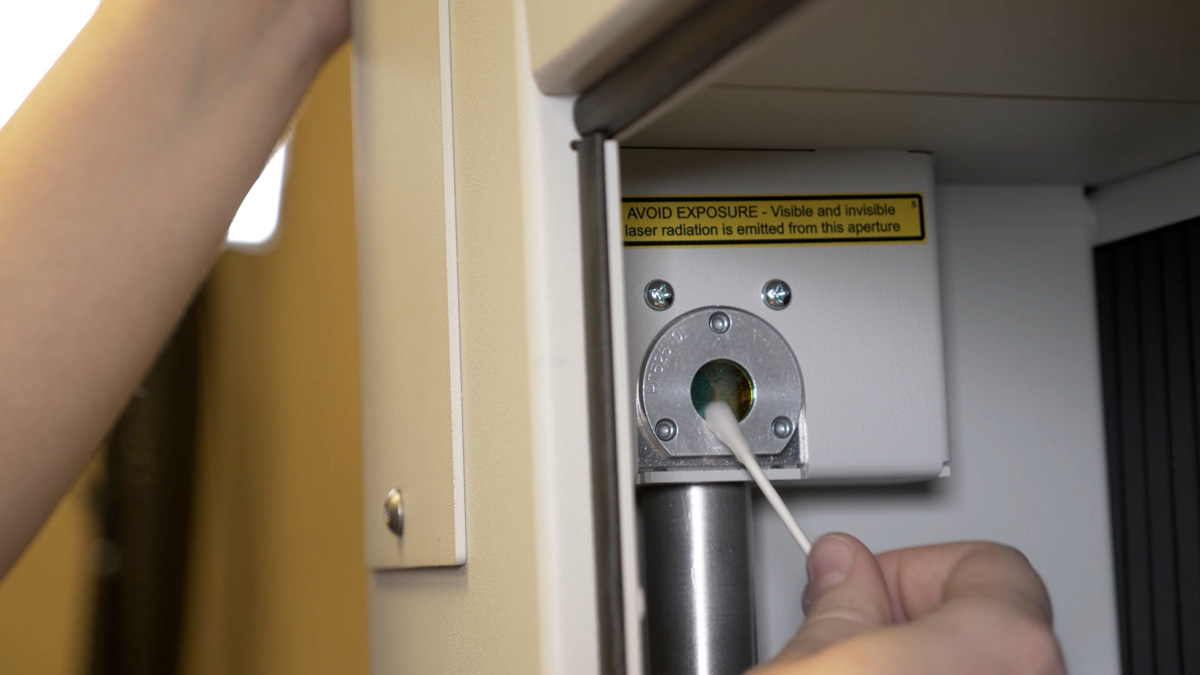 cleaning your optics