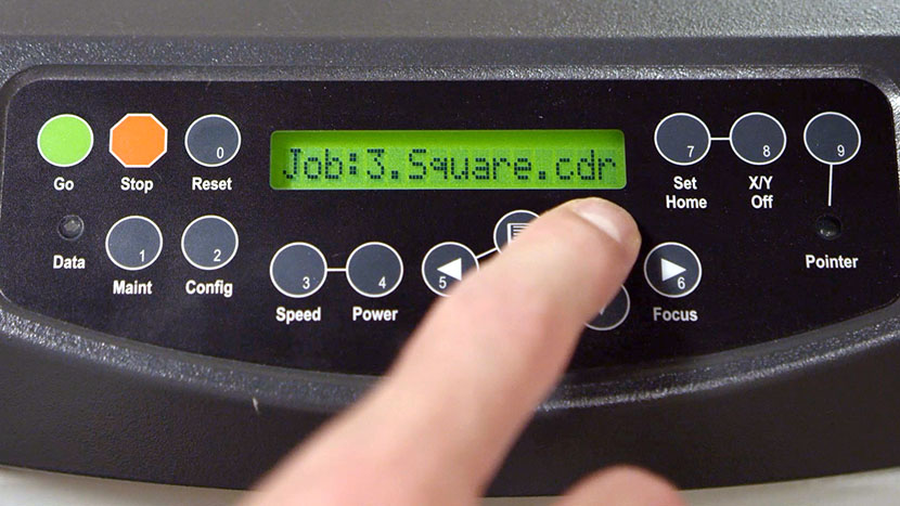 The keypad is your way to access the set of Mini/Helix features. The Mini control keypad.