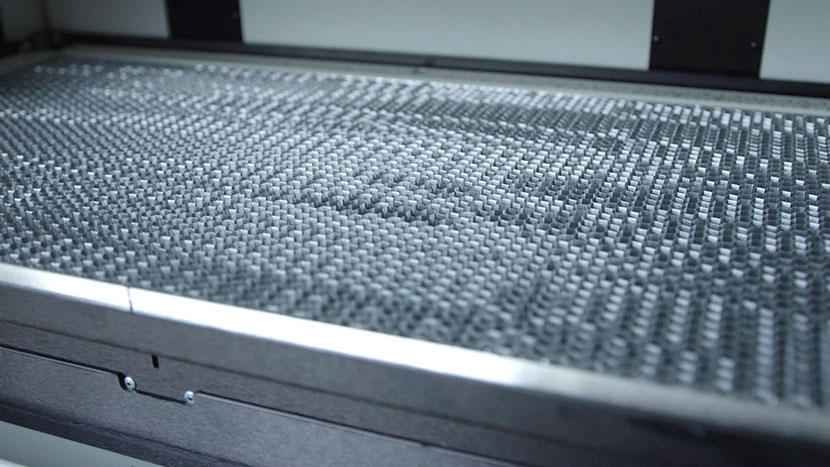 Prevent backside burning with the vector grid. The Mini/Helix honeycomb vector cutting grid.