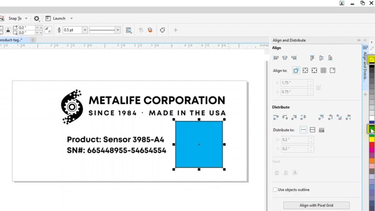 Change Color Change the box to a different color and turn off the border