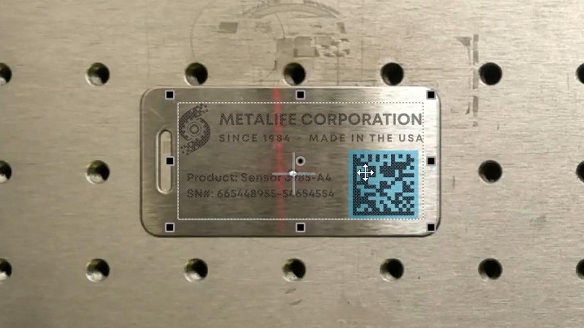 Center the Image Center the image on your tag with the IRIS™ Camera Preview