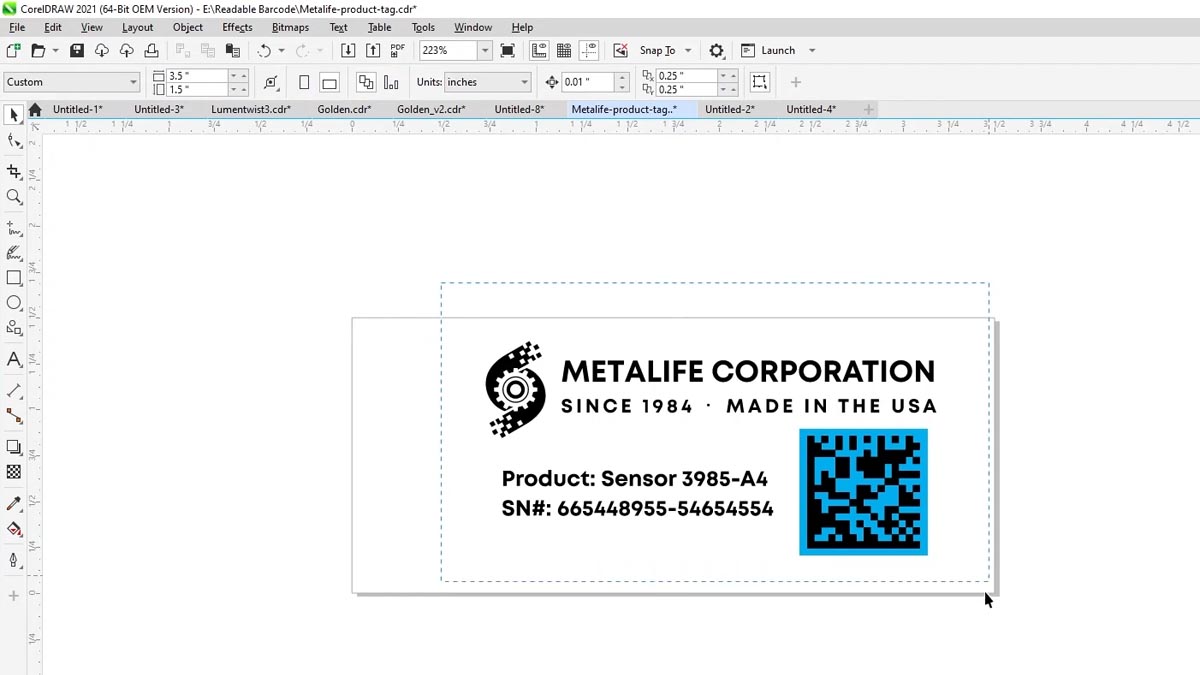 Copy Artwork Copy the artwork over from your old file