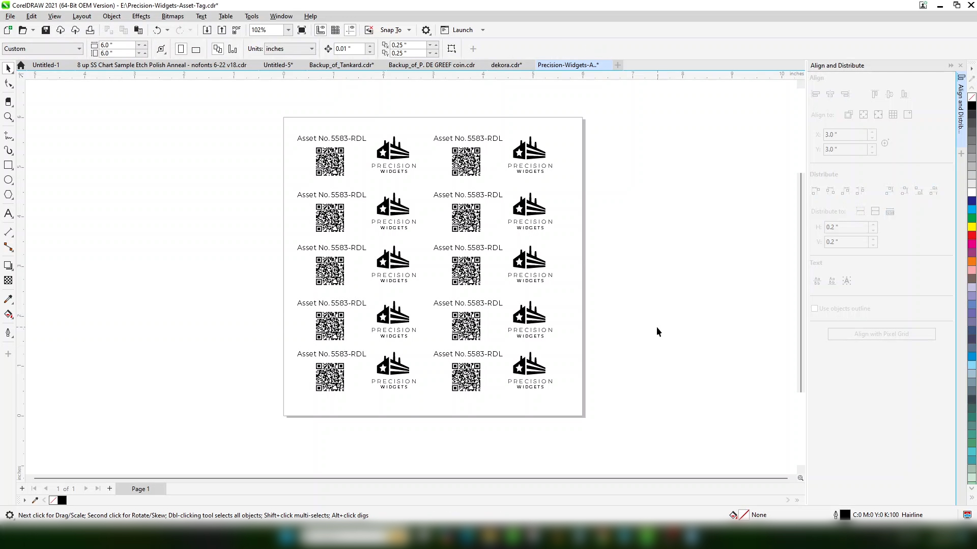 Add multiple tags for multiple engravings