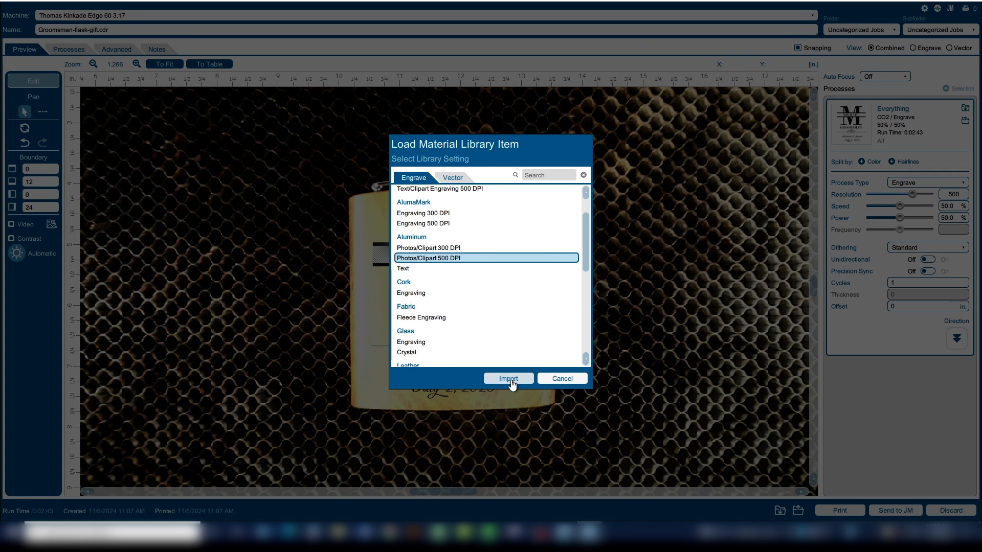 Material List Use common material list