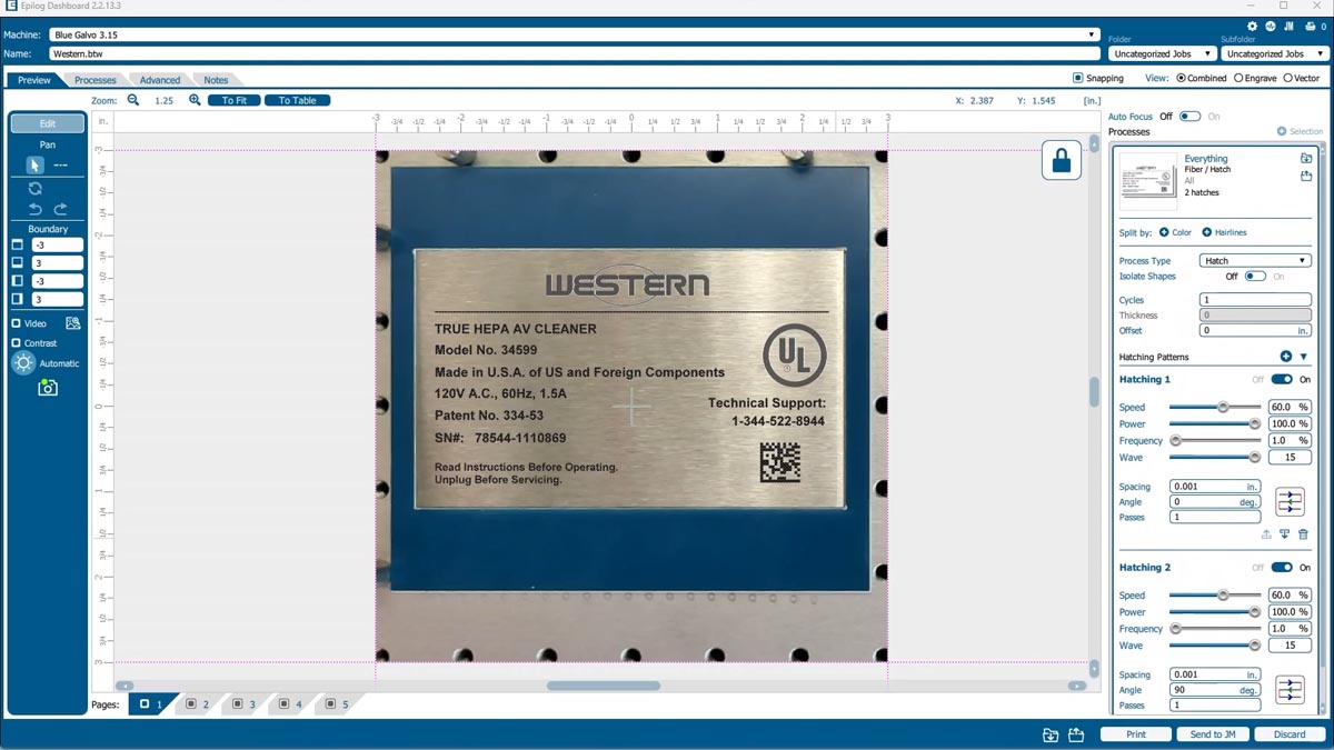 Epilog Dashboard See the preview using the Epilog Dashboard
