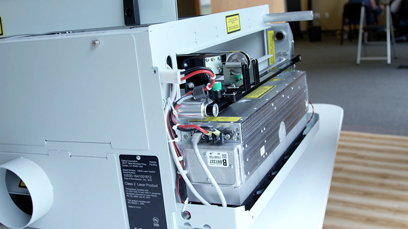 Laser Tube Install – Zing