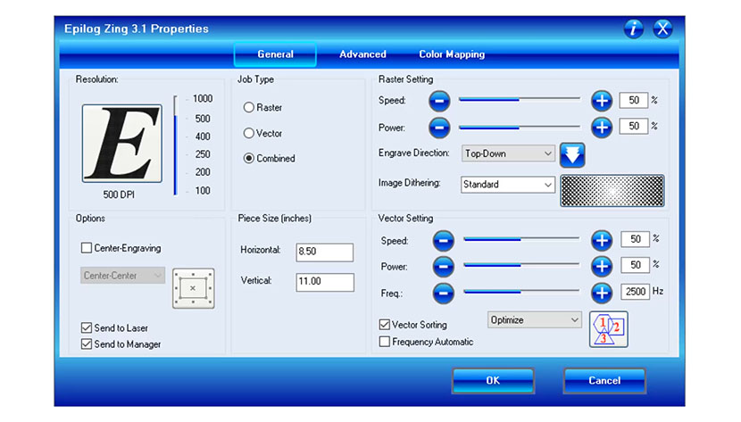 Print Driver Tour – Zing Laser
